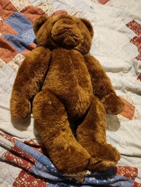 Applause Vintage 1980s Brown Teddy Bear 17 Inches